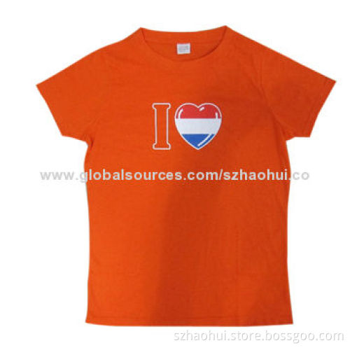 Kids' Cute Custom Design Printed Cotton T-shirt, Many Colors Available, OEM Manufacturer